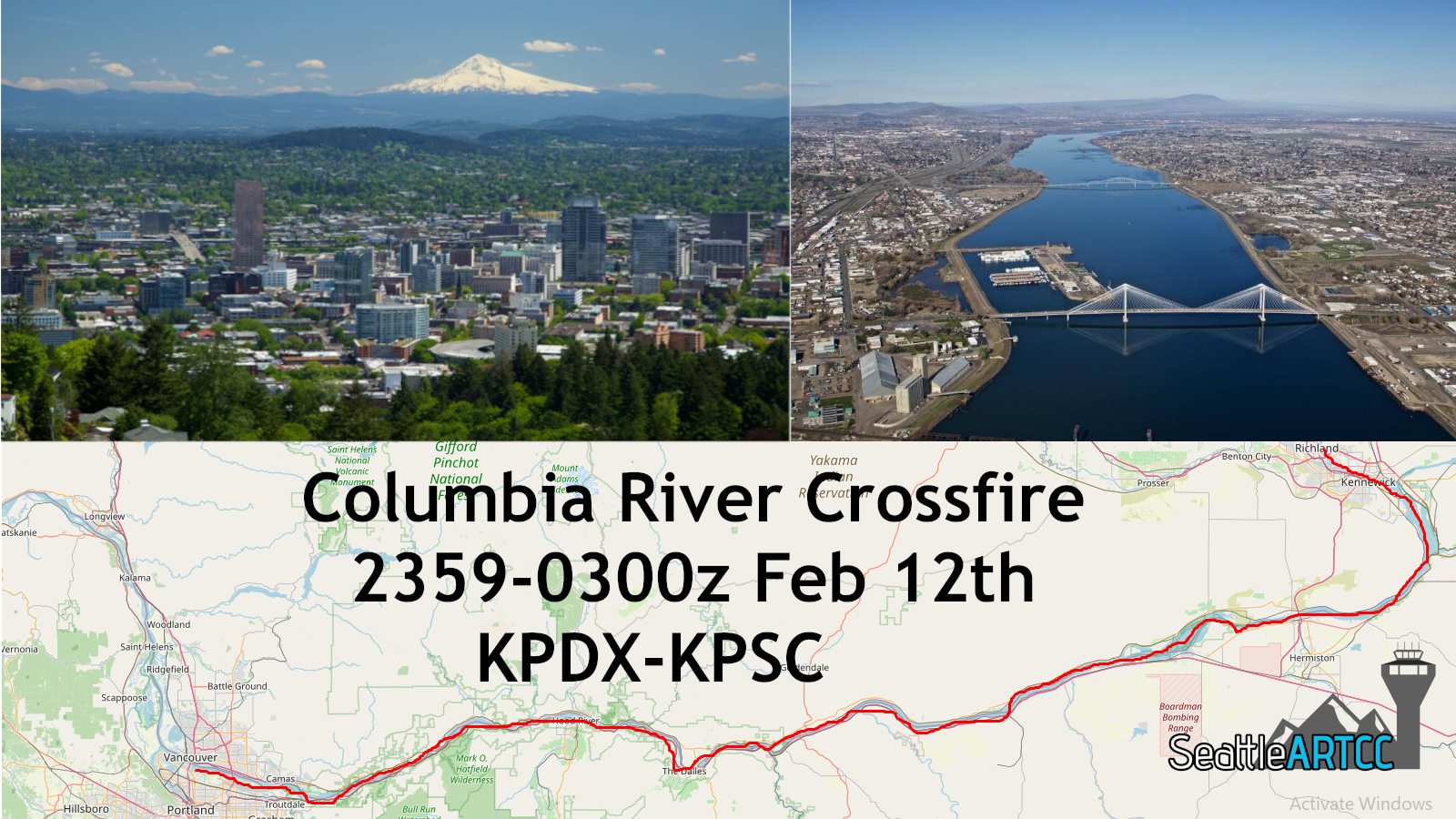Columbia River Crossfire