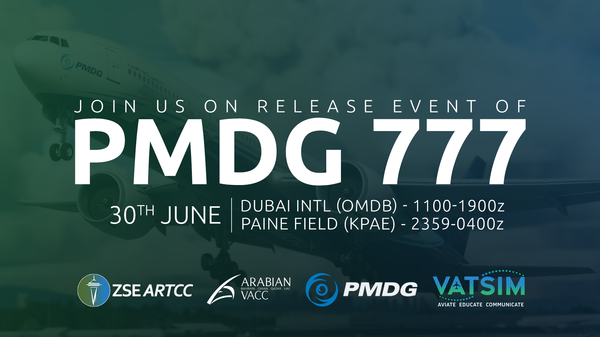PMDG 777 Release Event