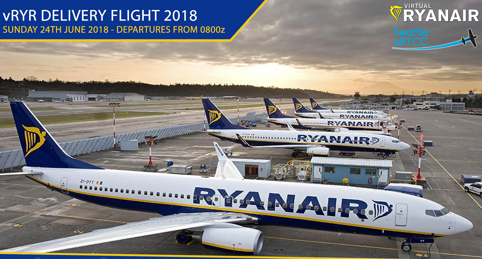 vRYR Delivery Flight 2018